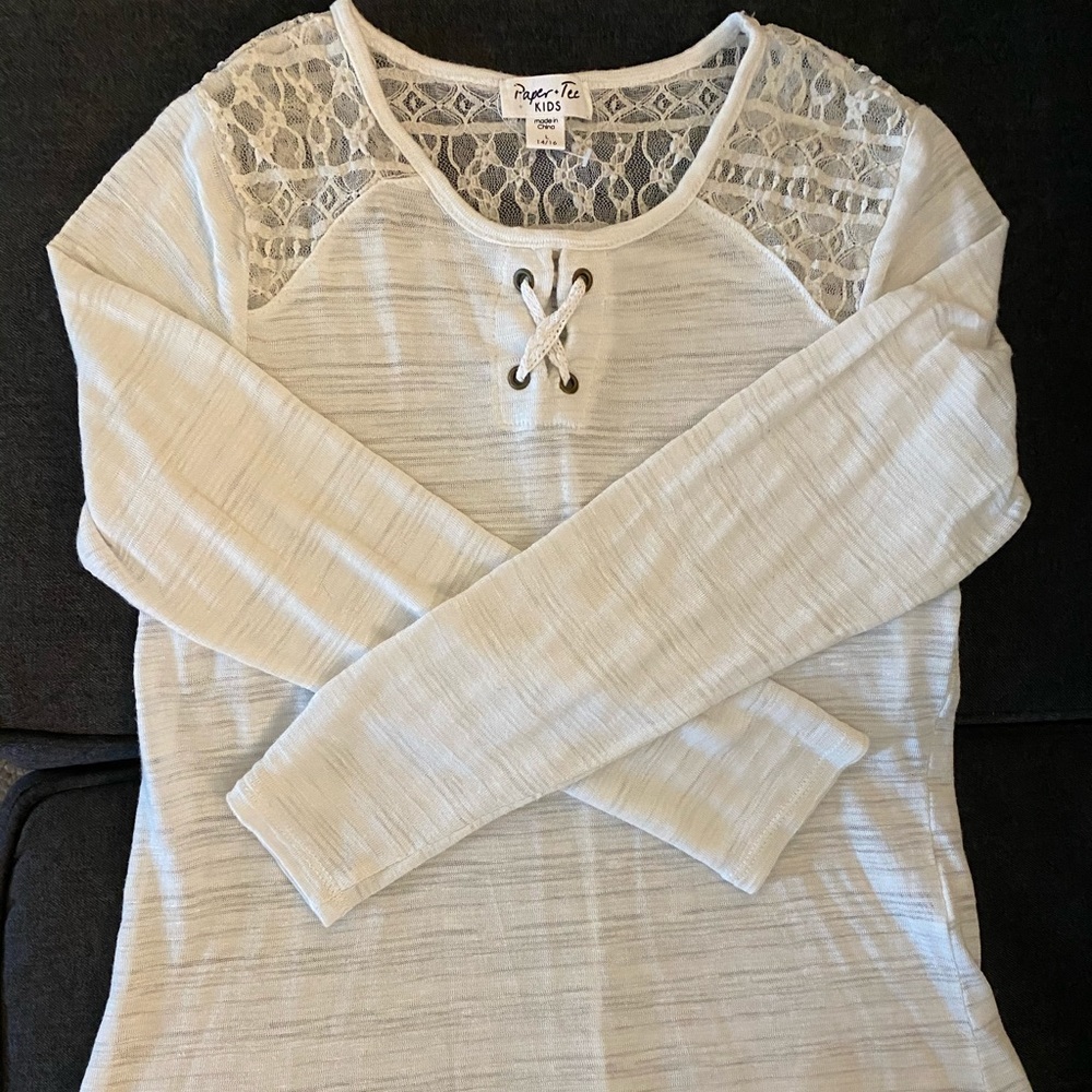 Children’s bohemian long sleeve top